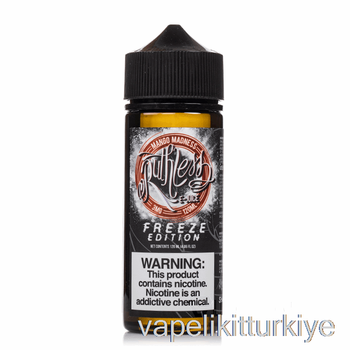 Vape Likit Mango Madness - Frozen Edition - Acımasız Buhar - 120ml 6mg